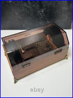 Vintage Fuji Symphonium M. I. M Lador Music Box 12 Discs Works Great See Video