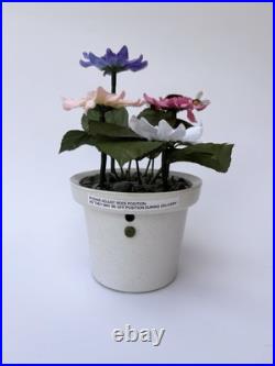 Vintage Gemmy 1998 Dancing Flowers In the Mood Animated Motion Activated WORKS