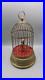 Vintage-German-Brass-Cage-Singing-Automaton-Bird-Music-Box-works-No-sound-01-lz