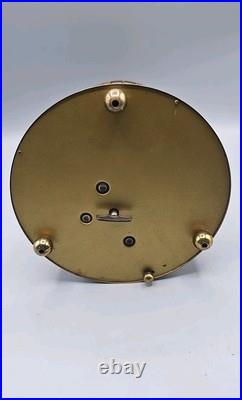 Vintage German Brass Cage Singing Automaton Bird Music Box (works! No sound)