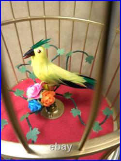 Vintage German Carl Griesbaum Single Birdcage- Fully Restored (see Video) Vintage German Carl Griesbaum Single Birdcage- Fully Restored (see Video)