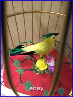 Vintage German Carl Griesbaum Single Birdcage- Fully Restored (see Video)