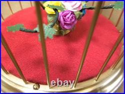 Vintage German Carl Griesbaum Single Birdcage- Fully Restored (see Video)
