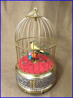 Vintage German Carl Griesbaum Single Birdcage- Fully Restored (see Video)
