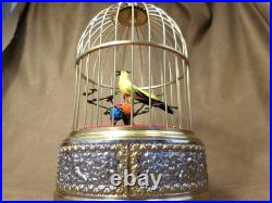 Vintage German Carl Griesbaum Single Birdcage- Fully Restored (see Video)