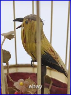 Vintage German Singing Bird Cage Automaton Music Box