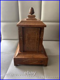Vintage HELVETIC Wooden Musical Carousel Dispenser Cigarette WORKING Baby Face