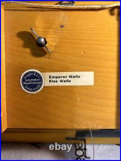 Vintage Huggler and Company Interlaken Shadow Box Emperor Waltx Kiss Waltz Swiss
