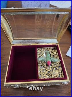 Vintage Hummingbird Automation Music Box