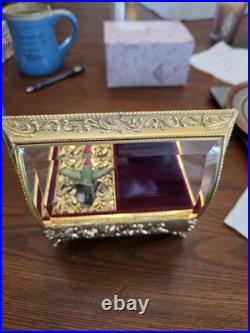 Vintage Hummingbird Automation Music Box