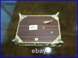 Vintage Hummingbird Automaton Music Box Jewelry Box (watch The Video)