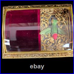 Vintage Hummingbird music box Japan music box company