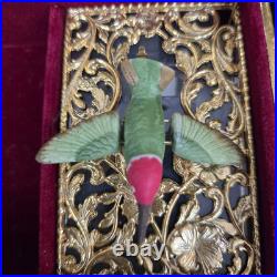 Vintage Hummingbird music box Japan music box company
