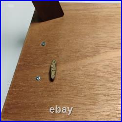 Vintage Italian Inlaid Floral Pattern Small Table Jewelry Music Box No Key 17