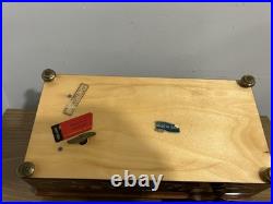 Vintage Italian Inlaid Wood Music Box