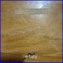 Vintage Italian Marquetry Music Box Side Table Sorrento Isola di Capri Rare