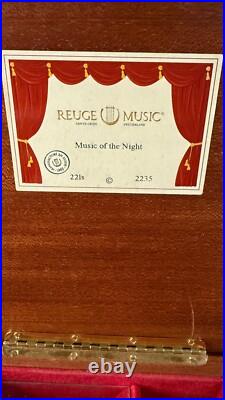 Vintage Italian Marquetry Musical Inlay Reuge Musical Jewelry Box Swiss Movement Vintage Italian Marquetry Musical Inlay Reuge Musical Jewelry Box Swiss Movement