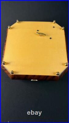 Vintage Italian Marquetry Musical Inlay Reuge Musical Jewelry Box Swiss Movement Vintage Italian Marquetry Musical Inlay Reuge Musical Jewelry Box Swiss Movement