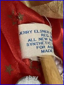Vintage JERRY ELSNER & POTTER CLOWNS Wind Up Musical Clown Music Box LOT x2 RARE