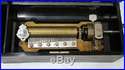 Vintage Jacot's 1816 Swiss Made Cylinder Type Antique Crank Music Box