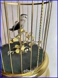 Vintage Ken D German Musical Birdcage Singing Canary Bird KG Karl Griesbaum