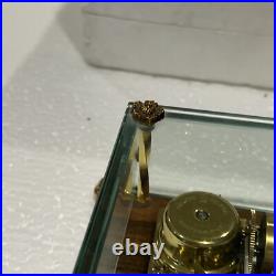 Vintage Key Wind swiss REUGE MUSIC cylinder music box, 3 Airs, Song, 5263