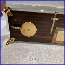 Vintage Key Wind swiss REUGE MUSIC cylinder music box, 3 Airs, Song, 5263