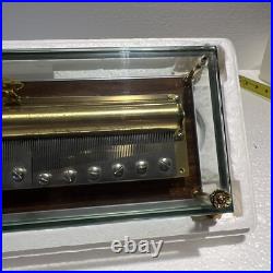 Vintage Key Wind swiss REUGE MUSIC cylinder music box, 3 Airs, Song, 5263