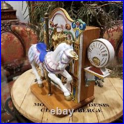 Vintage LE Artist Signed Willits Wurlitzer Carousel Horse Music Box Vintage LE Artist Signed Willits Wurlitzer Carousel Horse Music Box