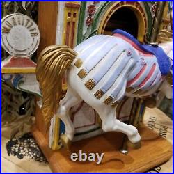 Vintage LE Artist Signed Willits Wurlitzer Carousel Horse Music Box Vintage LE Artist Signed Willits Wurlitzer Carousel Horse Music Box