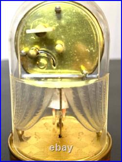 Vintage Lancel Ballerina Alarm Clock Twirls, En Pointe to Blue Danube Waltz