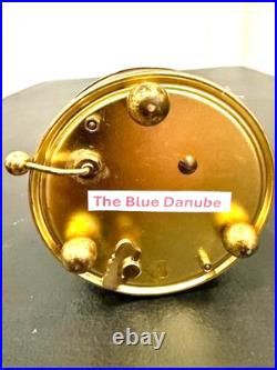 Vintage Lancel Ballerina Alarm Clock Twirls, En Pointe to Blue Danube Waltz