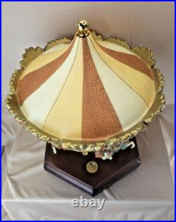 Vintage Limited Edition San Francisco Music Box 6 Horse Carousel Sultan's Dream