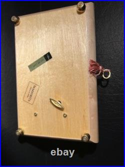 Vintage Mariorita Inlaid Wood Musical Jewelry Box Made in Italy