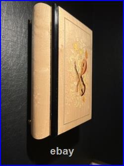 Vintage Mariorita Inlaid Wood Musical Jewelry Box Made in Italy