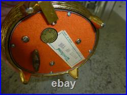 Vintage Metal Hummingbird Musical Automaton Mechanical Wind Up Music Box