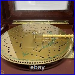 Vintage Mr. Christmas Animated Holiday Symphonium Music Box 16 Discs WORKING