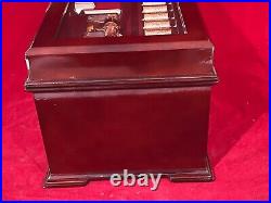 Vintage Mr. Christmas Musical Melodium Music Box-+ 10 Drums Of Music-works +o. B