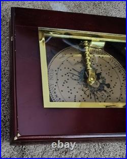 Vintage Mr Christmas Musical Symphonium 6 Bells Wood Music Box & 16 Discs Works