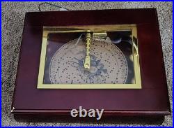 Vintage Mr Christmas Musical Symphonium 6 Bells Wood Music Box & 16 Discs Works