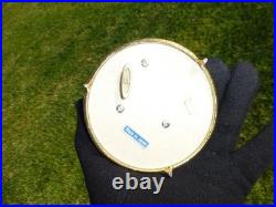 Vintage Music Box Gold Tone Metal Butterfly Musical Automaton Mechanical Wind