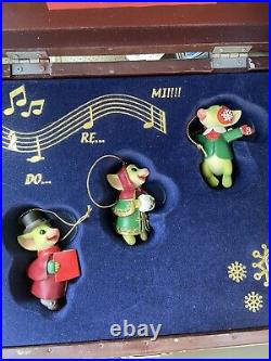 Vintage Music Box Victorian Carol Singers Whimsical World of Pocket Dragons