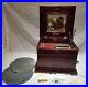 Vintage-Olympia-2-Hand-Wound-Music-Box-with-2-11-Metal-Discs-Not-Working-01-rb