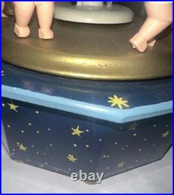 Vintage Original Music Box Angel Parade. Good condition. Card & original box