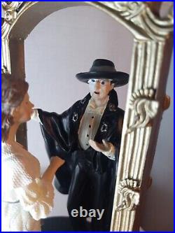 Vintage Phantom Of The Opera Mirror Figurine San Francisco Music Box New