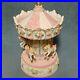 Vintage-Poly-10-tall-Musical-Carousel-Merry-Go-Round-with-4-horses-roses-grapes-01-mqfx