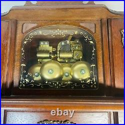 Vintage RARE Large GORHAM Sankyo Music Jewelry Box with Striking Bells