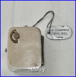 Vintage REO COMPANY Sterling Silver. 925 Music Box Pendant NWT RARE