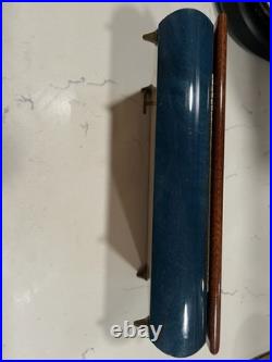 Vintage REUGE Italian Jewelry Music Box Floral Inlaid Wood Plays Misty Works