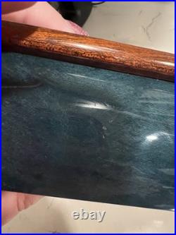 Vintage REUGE Italian Jewelry Music Box Floral Inlaid Wood Plays Misty Works